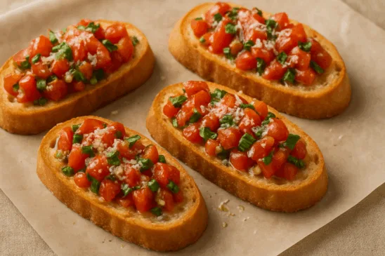 Bruschettas de tomate