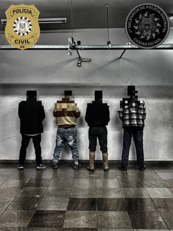 Polícia prende foragidos condenados por roubo, estupro e receptação em Caxias do Sul