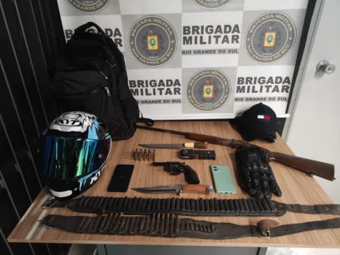 Homens são presos por furto qualificado no interior de Monte Belo do Sul