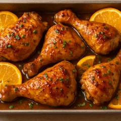 Frango ao molho de laranja