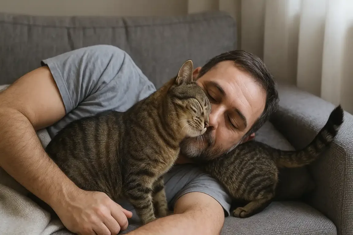 Por que gatos se esfregam em tudo antes de dormir e o que isso significa