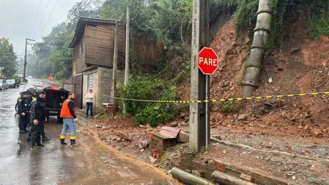 Bento Gonçalves segue em alerta por conta da chuva