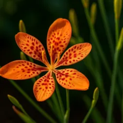 Flor-leopardo tolera sol forte, mas exige substrato leve para não queimar