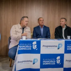 Ex-ministro Onyx Lorenzoni oficializa filiação ao Progressistas RS. Foto: Edivan Rosa/Divulgação