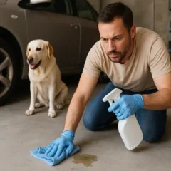 Como tirar cheiro de xixi de cachorro da garagem em 5 minutos