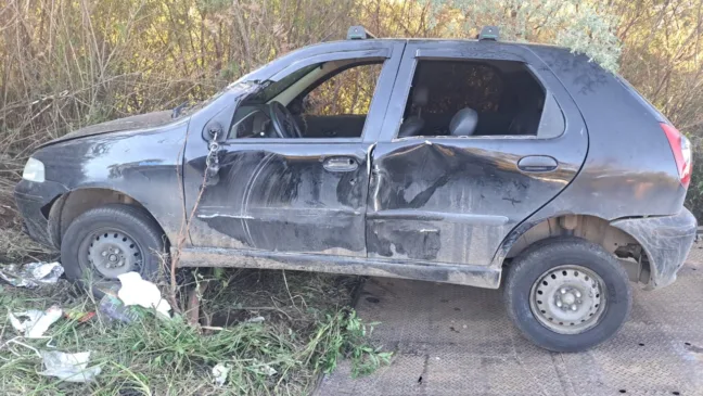 Homem de 30 anos é preso após acidente na Rota do Sol. Foto: Especial Leouve.
