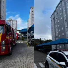 Explosão devasta andar de edifício em Bento Gonçalves e fere moradora