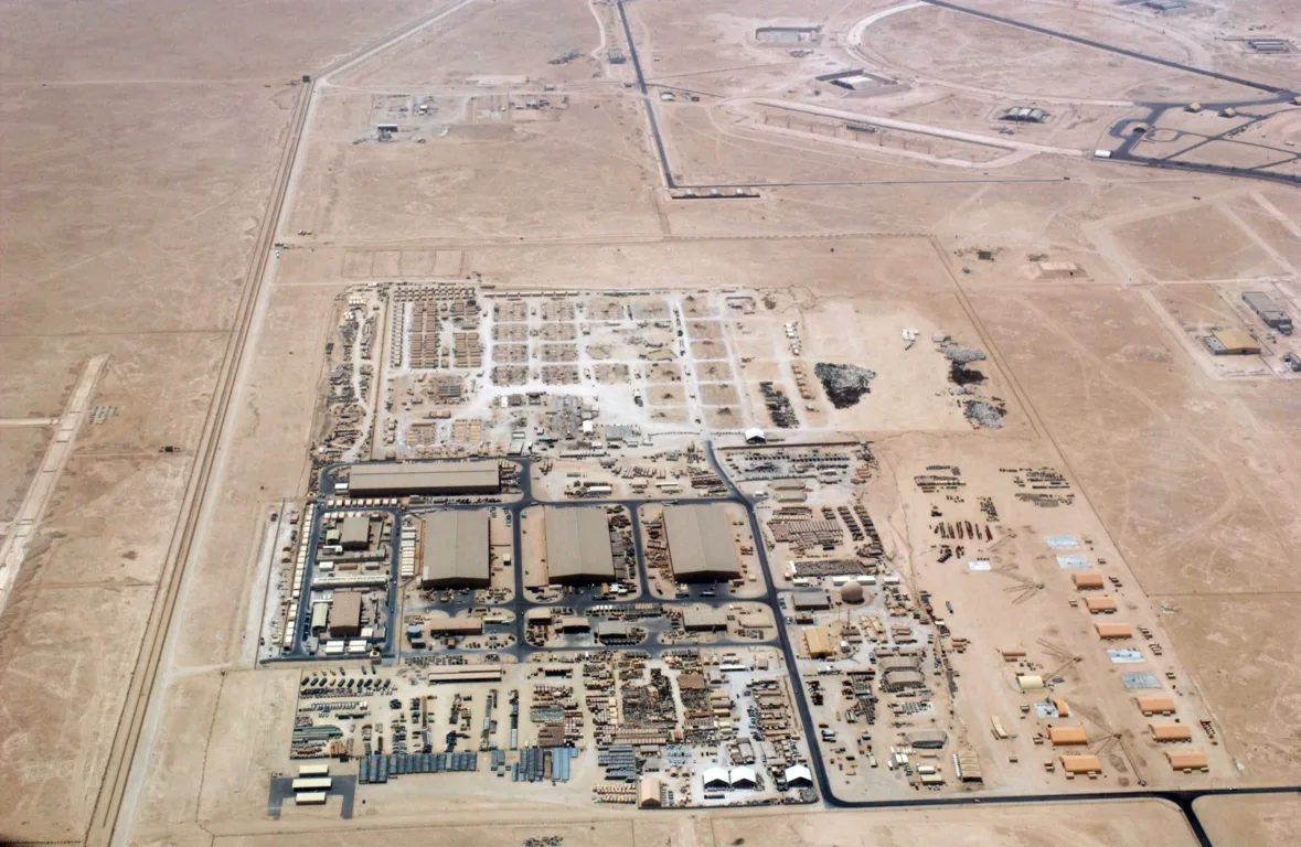Base aérea americana de Al Udeid, no Catar | Foto: US National Archives Catalog Base aérea americana de Al Udeid, no Catar | Foto: US National Archives Catalog