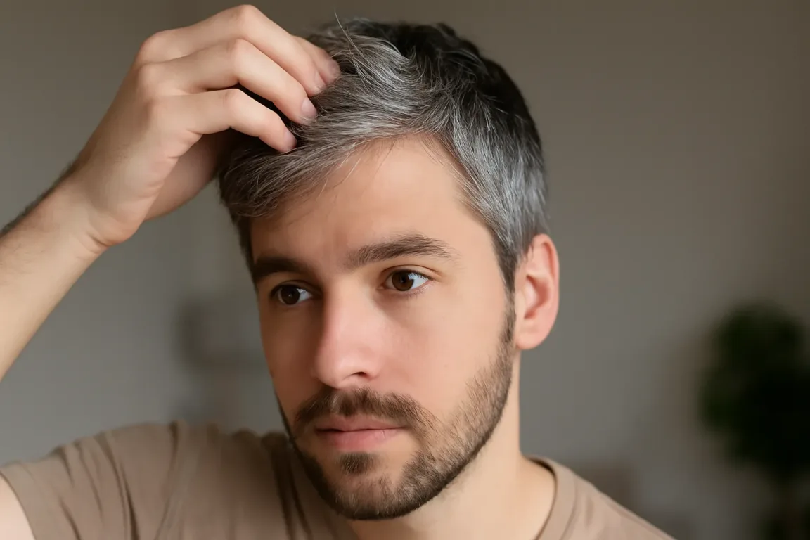 Como os fios brancos nascem — e por que aparecem mais cedo em alguns casos