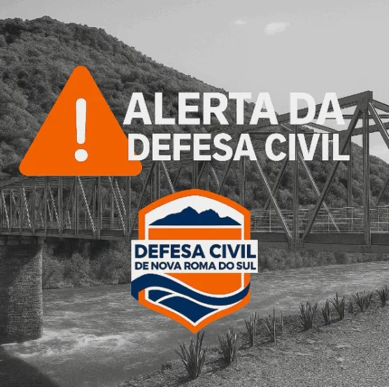 Foto: Defesa Civil de Nova Roma do Sul / Reprodução
