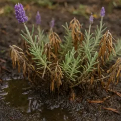 Lavanda começa a morrer lentamente com solo encharcado — veja como salvar