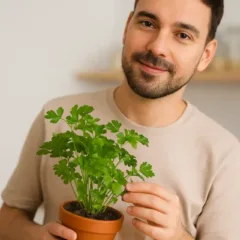Como plantar tempero verde em vasos e colher o ano todo