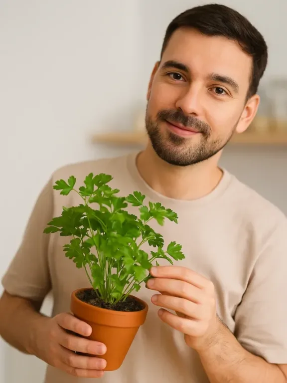 Como plantar tempero verde em vasos e colher o ano todo