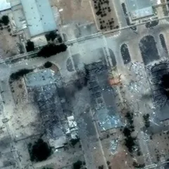 Os Estados Unidos bombardearam na madrugada de domingo as instalações de enriquecimento de urânio em Fordo, Natanz e Isfahan | Foto: AFP