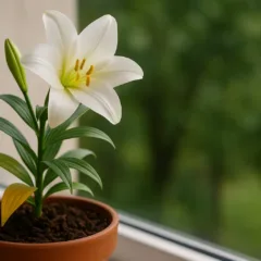 Flor-de-lis reage mal a solos mal drenados — veja o que evitar no vaso