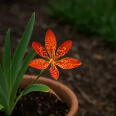 Flor-leopardo precisa de substrato certo ou pode queimar mesmo na meia-sombra