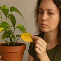 Jiboia com folhas amareladas Descubra o que pode estar acontecendo