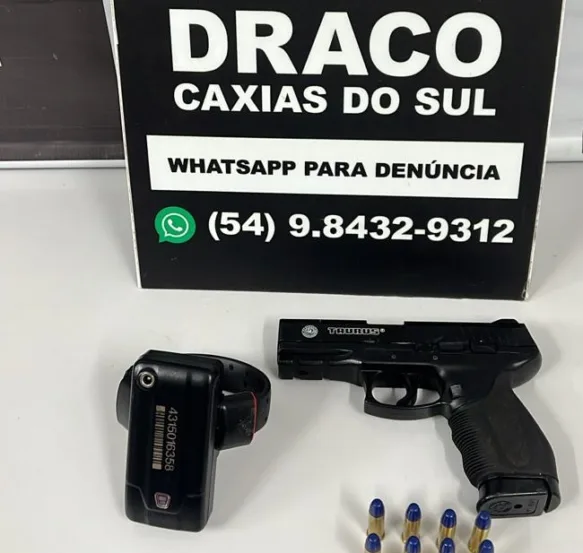 Ladrão de carros é capturado após romper tornozeleira eletrônica em Caxias do Sul