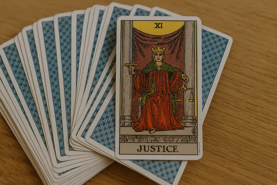 Carta do dia “A Justiça” convida à responsabilidade nas escolhas