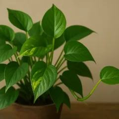 Jiboia travada O erro na escolha do vaso impede o crescimento das raízes