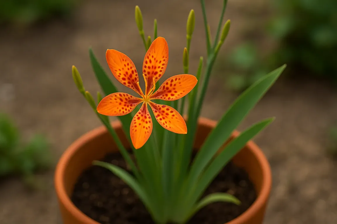 Flor-leopardo tolera sol forte, mas exige substrato leve para não queimar