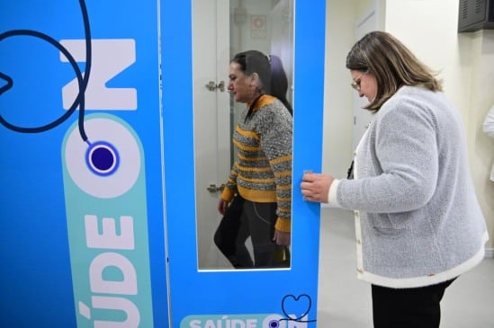 Telessaúde completa uma semana e aceitação da comunidade supera as expectativas da SMS. Foto: Ícaro de Campos/Divulgação.