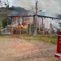 Foto: Bombeiros Voluntários de Garibaldi