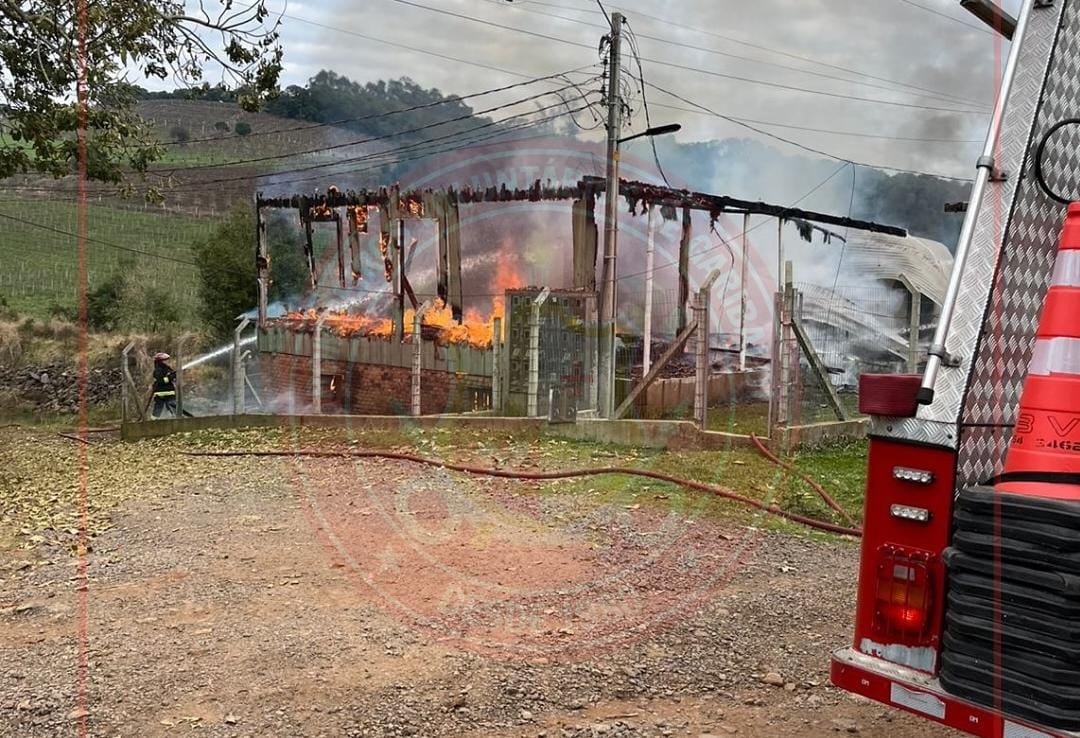 Foto: Bombeiros Voluntários de Garibaldi