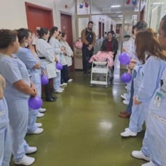 Após 166 dias na UTI Neonatal, bebê prematura recebe alta em Bento Gonçalves