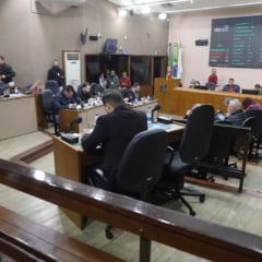 As matérias seguirão para a sanção do prefeito Adiló Didomenico Foto: Pietra Lima/Câmara Caxias