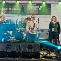 Festival de Bandas da Secretaria da Cultura celebra o Dia Mundial do Rock com homenagem ao guitarrista caxiense Paulo Schroeber. Foto: Divulgação SMC.