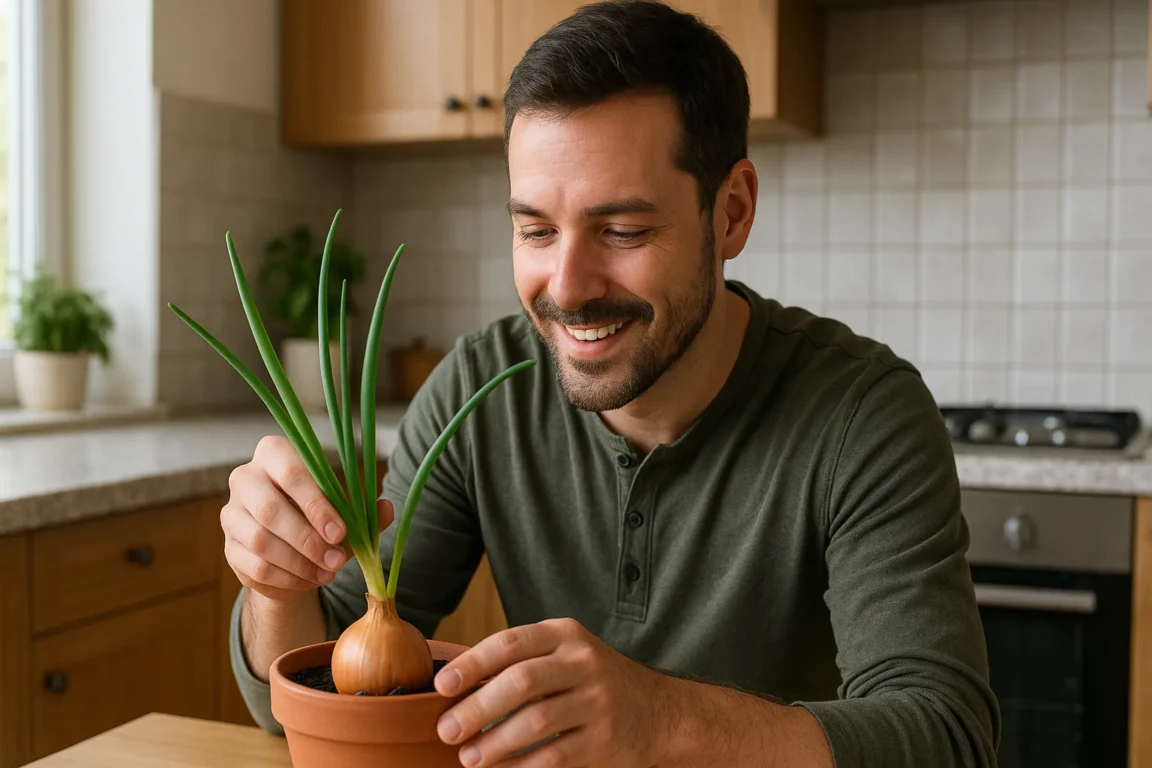 Aprenda como plantar cebola em vasos e colher direto da sua cozinha Aprenda como plantar cebola em vasos e colher direto da sua cozinha