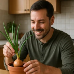 Aprenda como plantar cebola em vasos e colher direto da sua cozinha