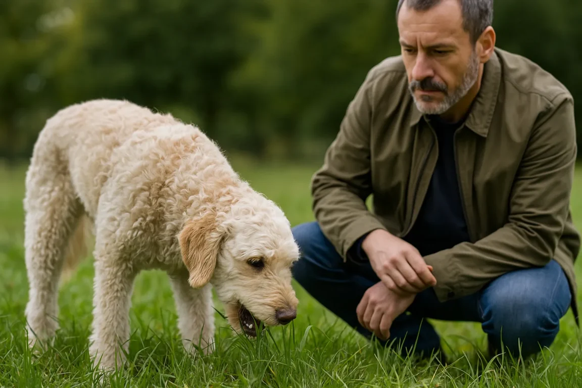 Cachorro comendo grama - Veja o que isso realmente significa e se merece preocupação