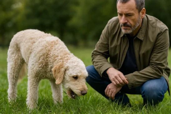 Cachorro comendo grama - Veja o que isso realmente significa e se merece preocupação