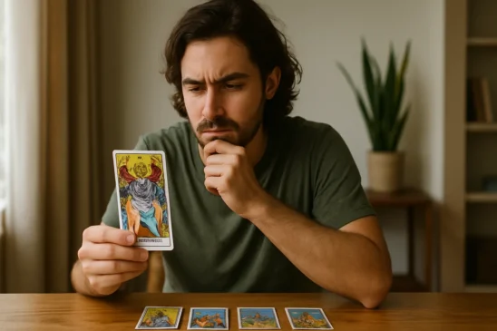 Carta do tarô “O Enamorado” revela o dilema entre dois caminhos possíveis