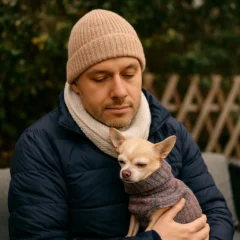 Chihuahua sofre mais com frio do que parece — veja como aquecer sem exagerar