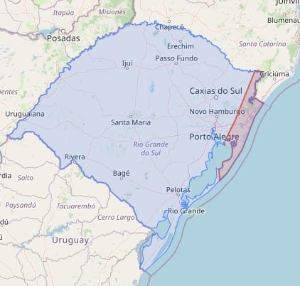 Foto: Defesa Civil RS / Reprodução