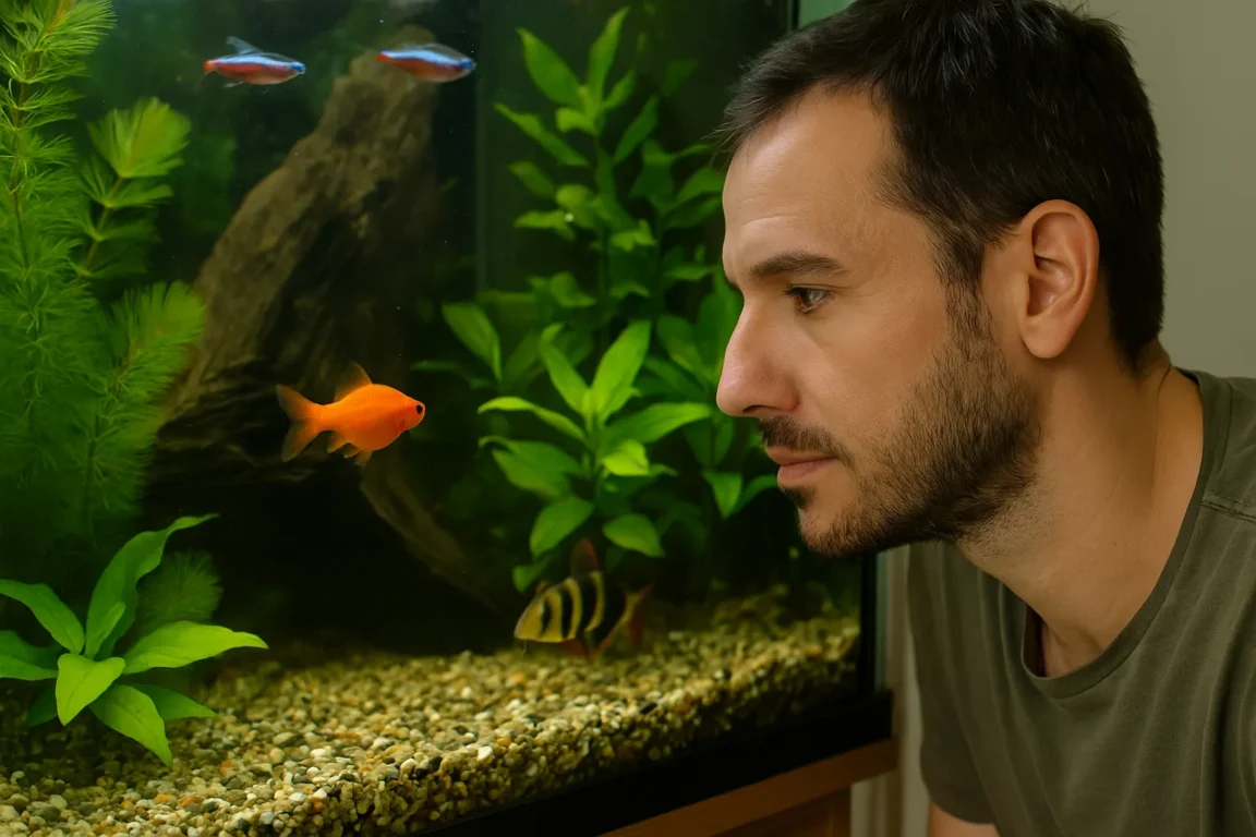 Coloque isso na água do aquário e veja seus peixes ornamentais mais ativos e saudáveis