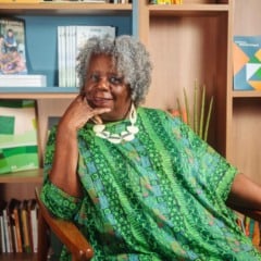 Conceição Evaristo, professora, escritora e intelectual brasileira que desenvolveu o conceito Escrevivências. Foto: Itaú Social/Reprodução.