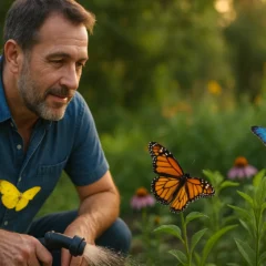 Descubra o significado espiritual das borboletas que visitam seu jardim