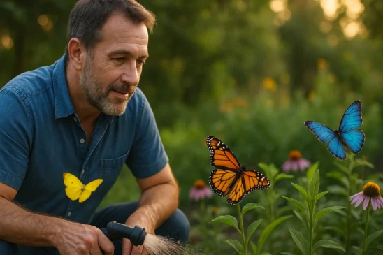Descubra o significado espiritual das borboletas que visitam seu jardim