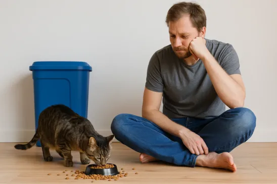 Gato pode comer ração de cachorro?