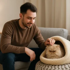 Gato Persa não gosta de barulho - veja como montar um cantinho calmo
