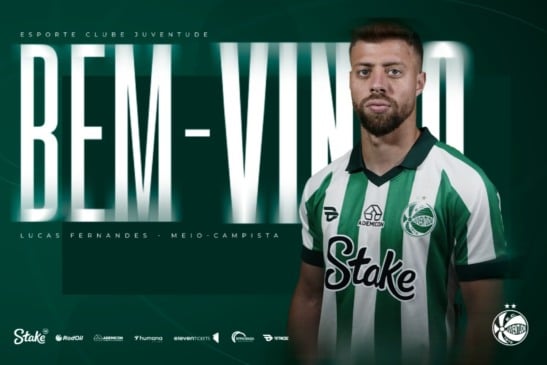 Juventude anuncia contratação do meia Lucas Fernandes