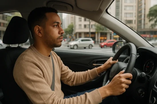 Motorista iniciante 7 dicas para dirigir com mais segurança na cidade