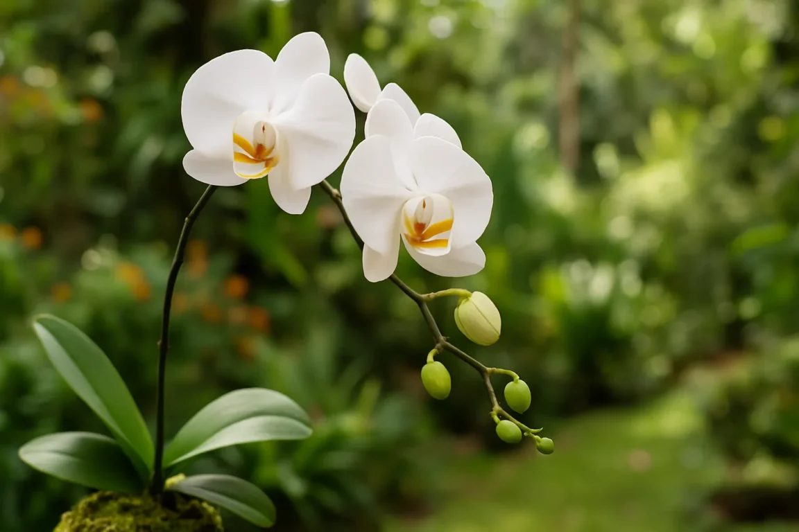 Orquídea phalaenopsis floresce melhor se você seguir esse padrão de rega