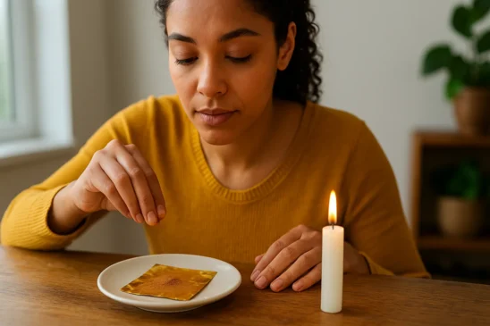 Simpatia com canela e papel dourado para atrair reconhecimento