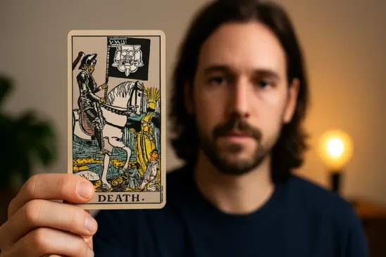 Carta do tarô “A Morte” fala sobre ciclos que terminam e liberdade interior