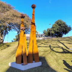 Monumento à solidariedade é inaugurado em Bento Gonçalves. Foto: Patrick Alessi/Grupo RSCOM.
